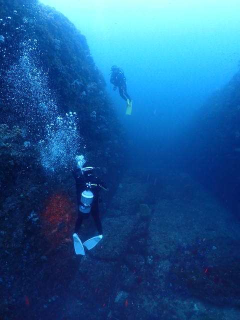 ダイブショップサンライズ　沖ノ島　遺跡