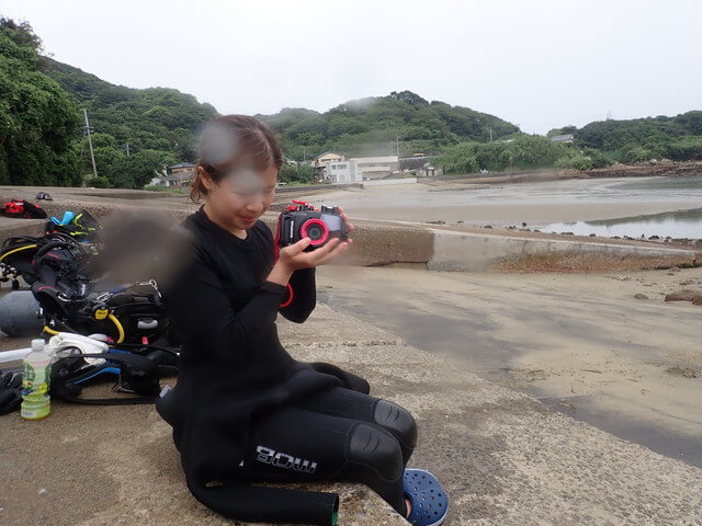 ダイブショップサンライズ　カメラ