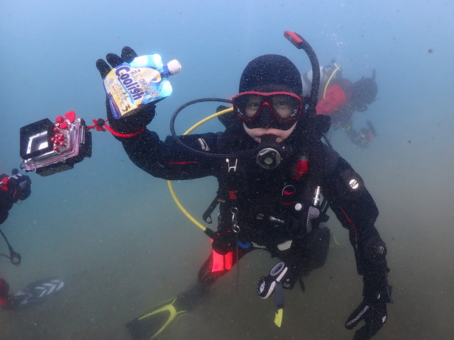 ダイブショップサンライズ　水中