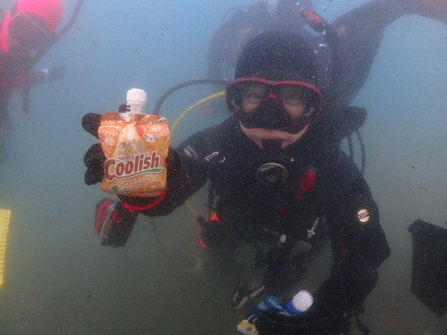 ダイブショップサンライズ　水中