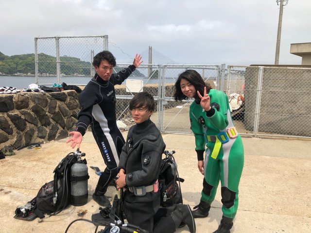 ダイブショップサンライズ　ダイバー