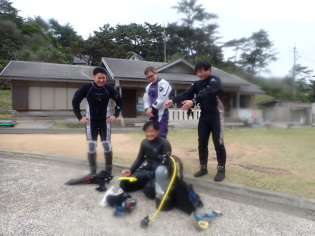 ダイブショップサンライズ　青海島