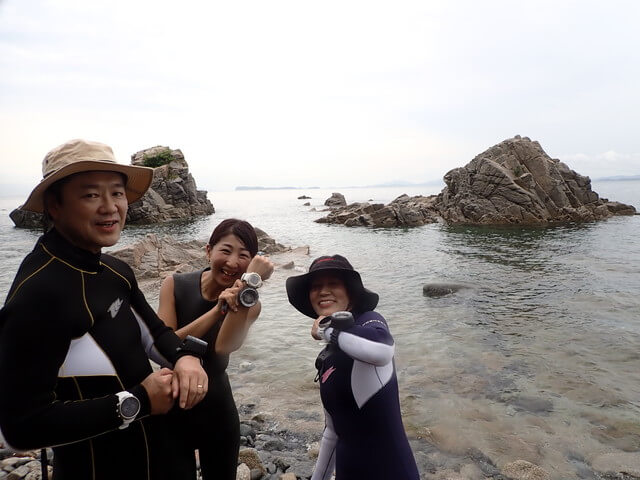 ダイブショップサンライズ　志賀島　ナビ講習