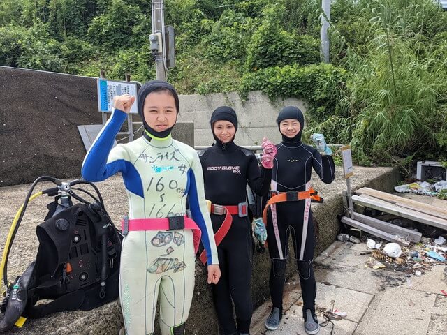 ダイブショップサンライズ　オープンウォーター講習