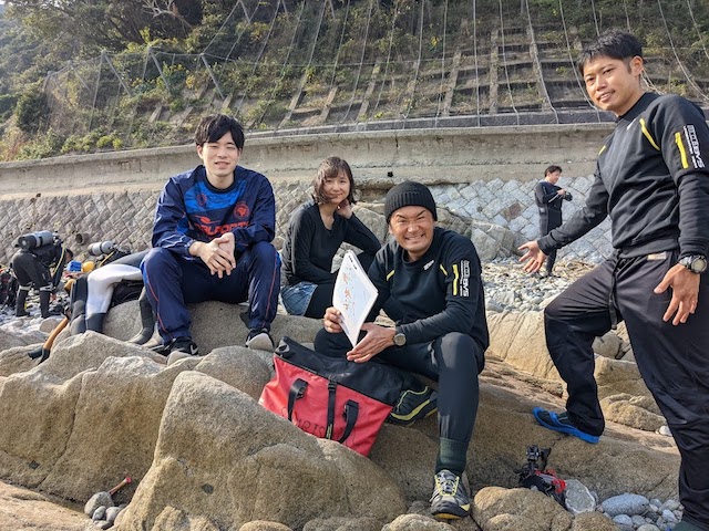 ダイブショップサンライズ　志賀島でダイビング