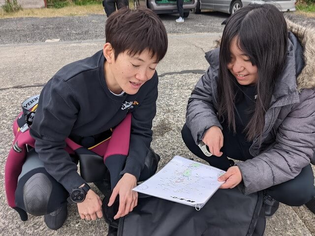 ダイブショップサンライズ　　辰ノ口ダイビング