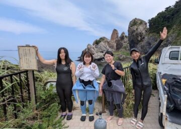 立神岩ダイビング