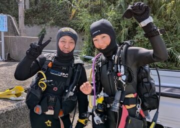 唐津のダイバー