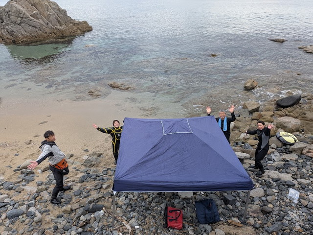 志賀島白瀬ダイバー