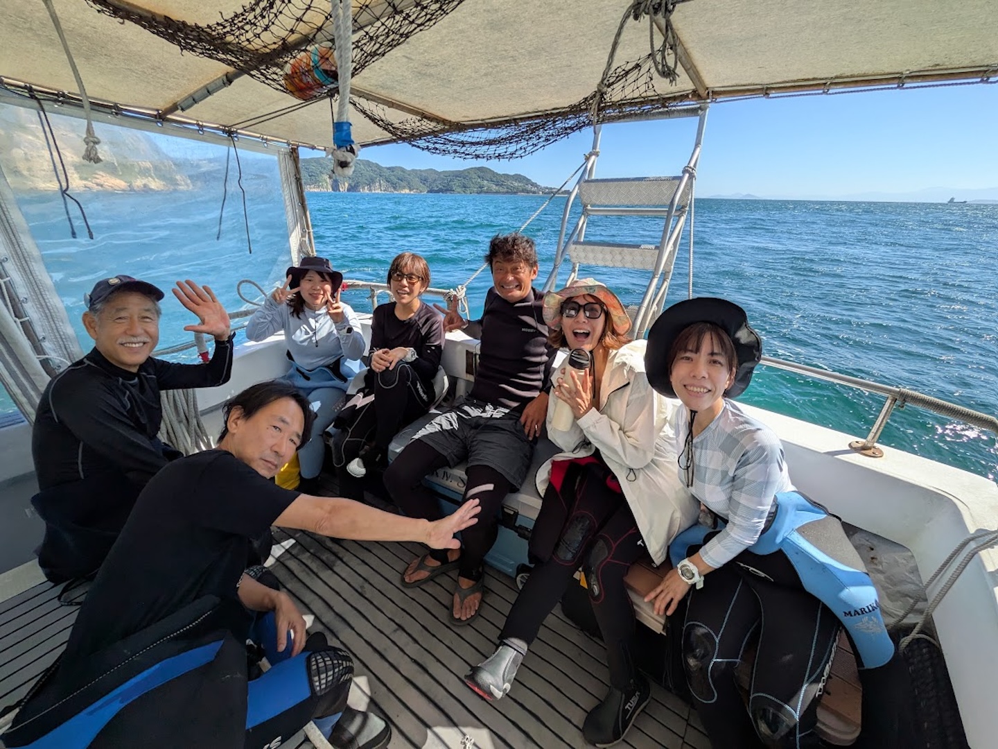 玄界灘唐津ボートダイブ