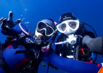 福岡玄界灘ファンダイビング女子ピース