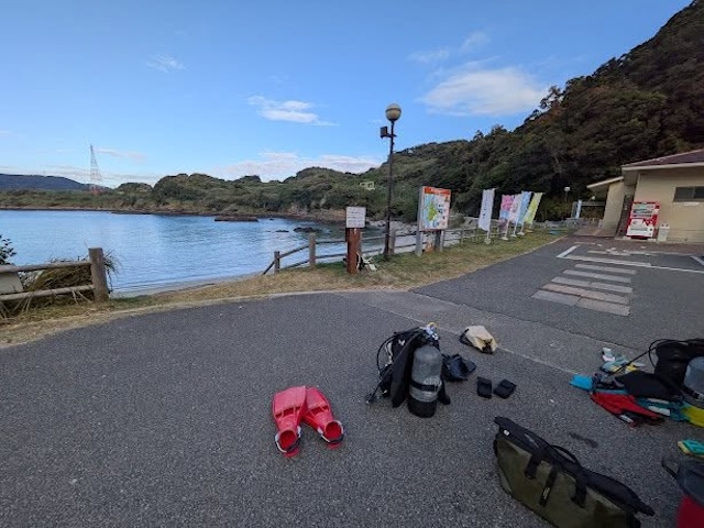 長崎ダイビングポイント尻久砂里海浜公園