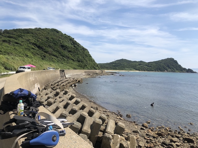 福津市ダイビングポイント恋の浦