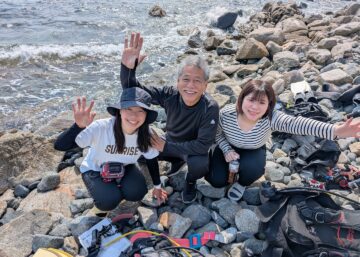 志賀島ダイビング白瀬