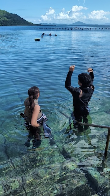 唐津　ダイビング　ウエットスーツ