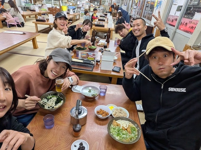 牧のうどん　ダイビング