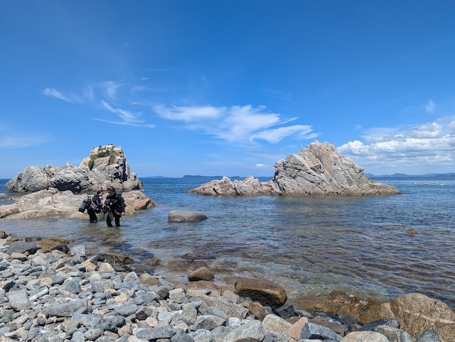 志賀島　白瀬　ダイビング