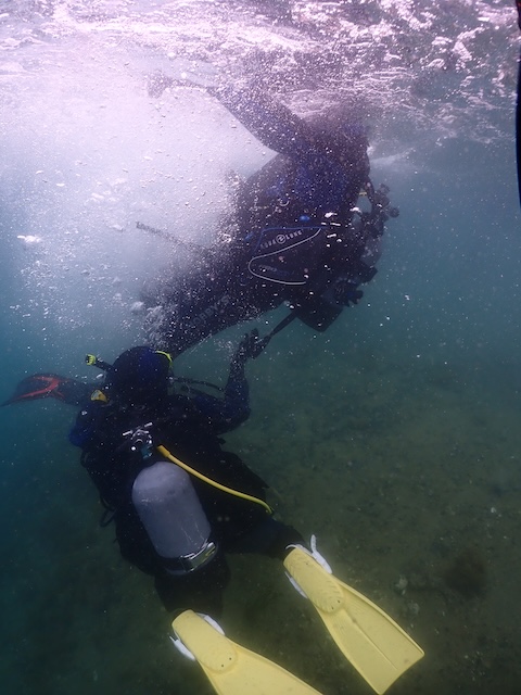 エア切れダイバー