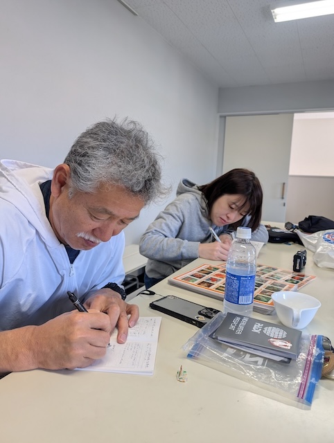 唐津　ダイビング　ログ付け