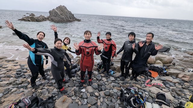 志賀島白瀬ダイビング