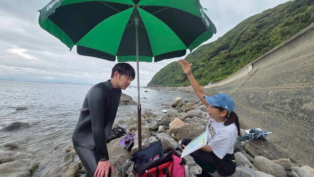 志賀島　白瀬