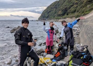 志賀島白瀬　ダイビング