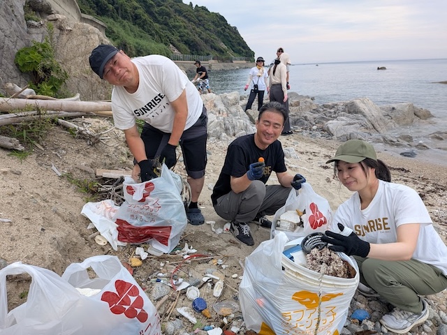 ゴミ拾い