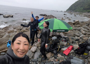 志賀島　白瀬