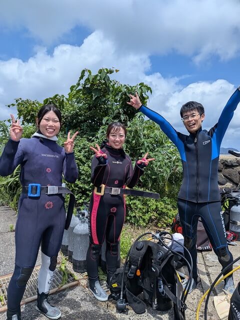 唐津　体験ダイビング