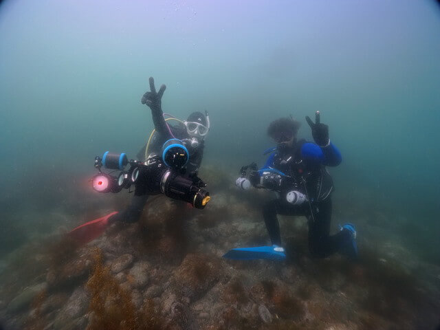 志賀島　水中カメラ