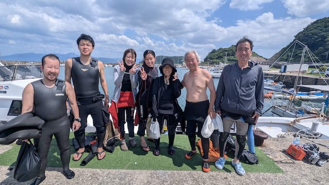 唐津ボートダイビング