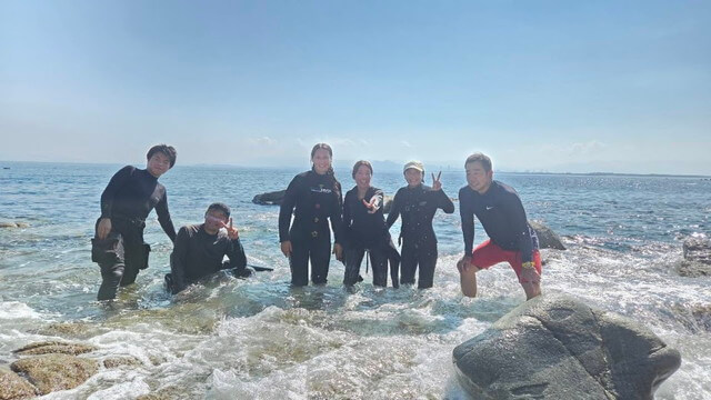 志賀島ダイビング