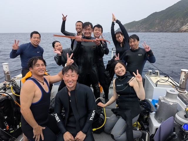 沖ノ島ダイビング