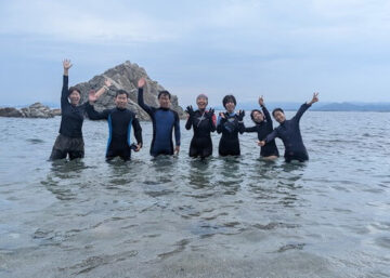 志賀島白瀬ダイバー