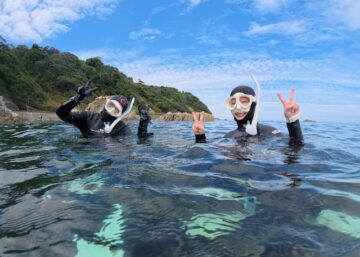 志賀島素潜り