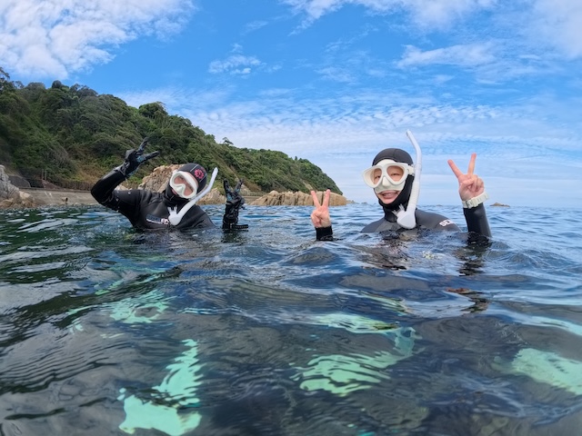 志賀島素潜り