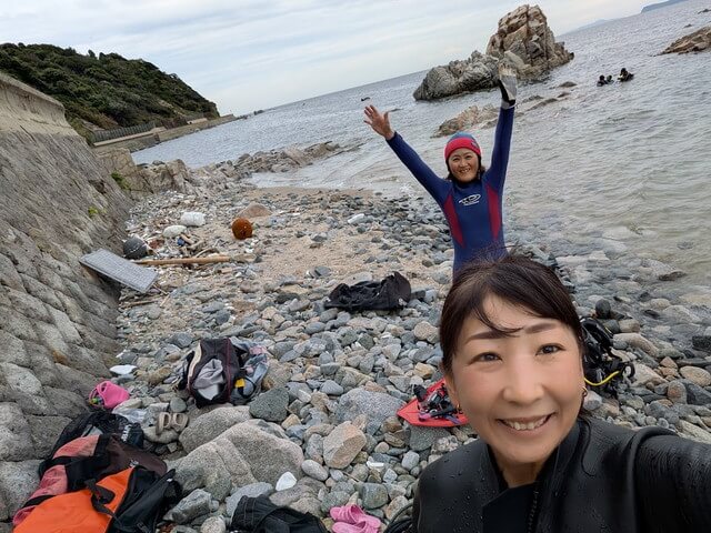 志賀島　白瀬