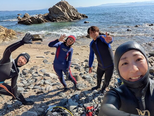 志賀島　白瀬
