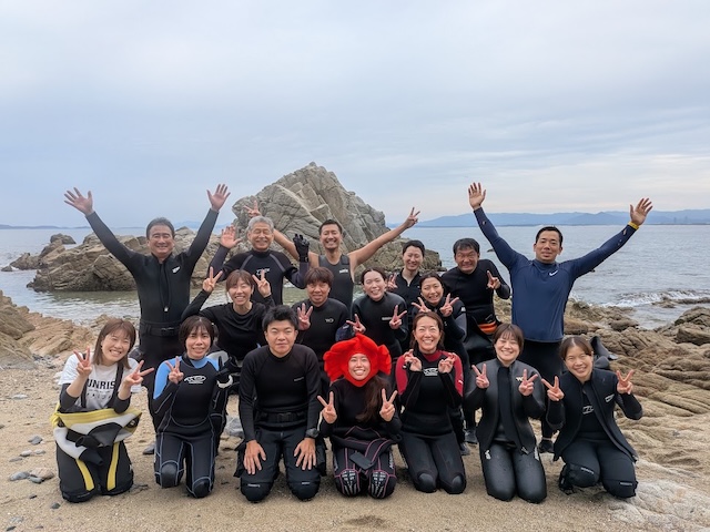 送別ダイブ